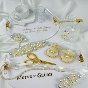 Tray Engagement tray Acrylic glass Mocha tray söz nisan Ring tray