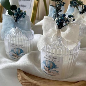 Personalized Wedding Shot Glass Favors for Guests, Wedding Party Favors, Thank You Candle Favor, Bridal Shower Candle Favors, Baptism Favors