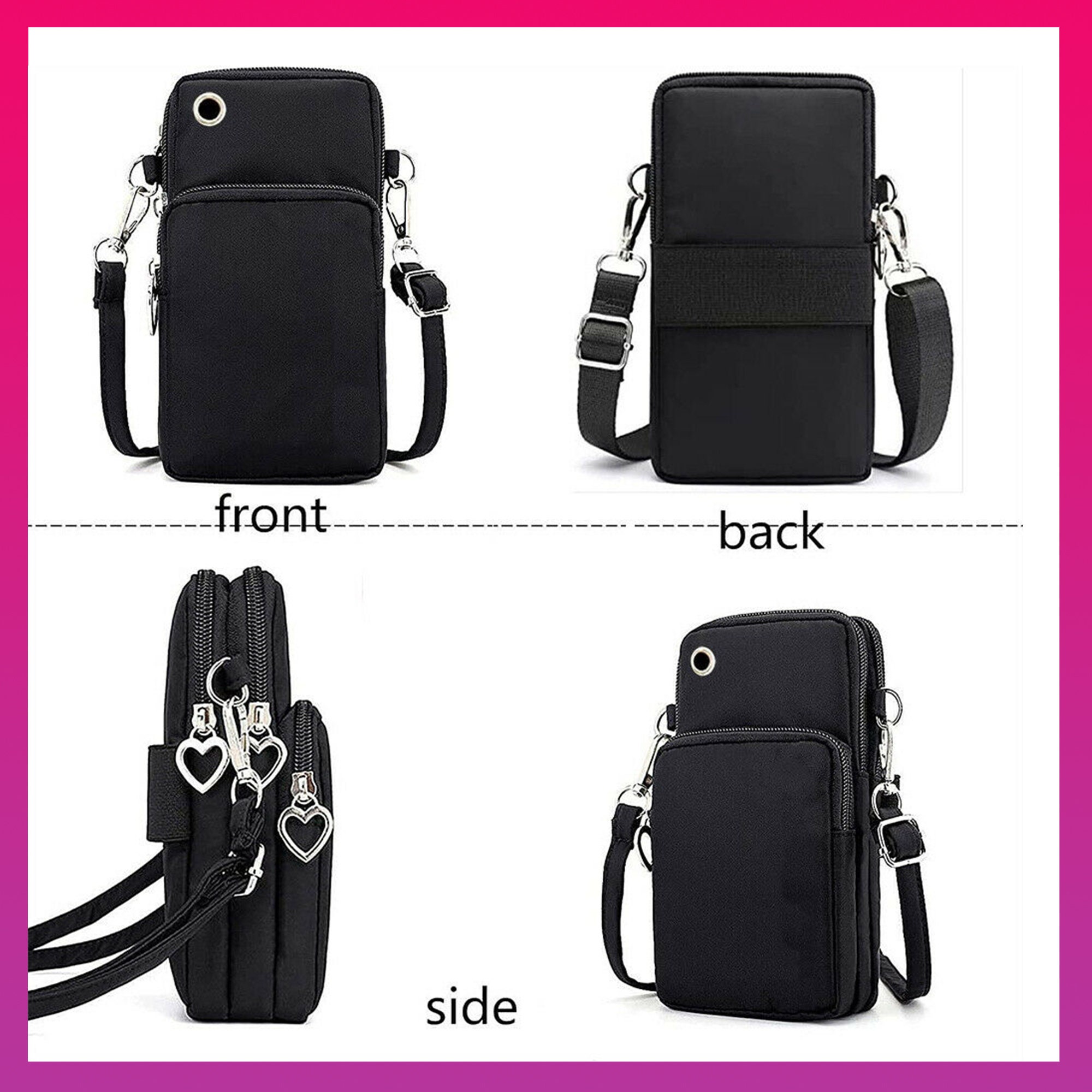 Personalized Women Crossbody Mobile Phone Bag Ladies Pouch Etsy