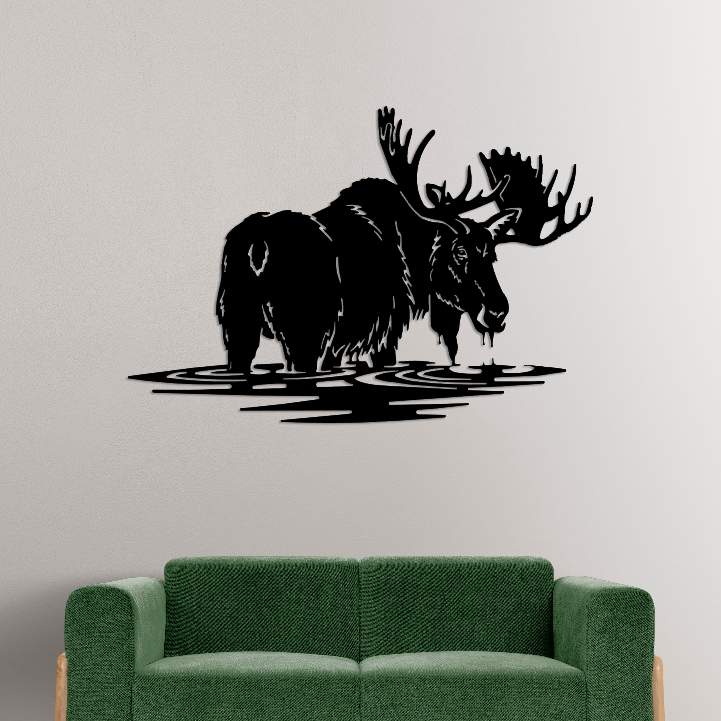 Moose Wall Art Svg,dxf, Cdr,ai and PDF Files.plasma Cut File,wall Art