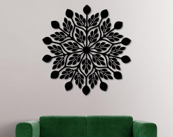 Geometric Mandala SVG for Laser Cutting | Multi-layered Art for Home Decor