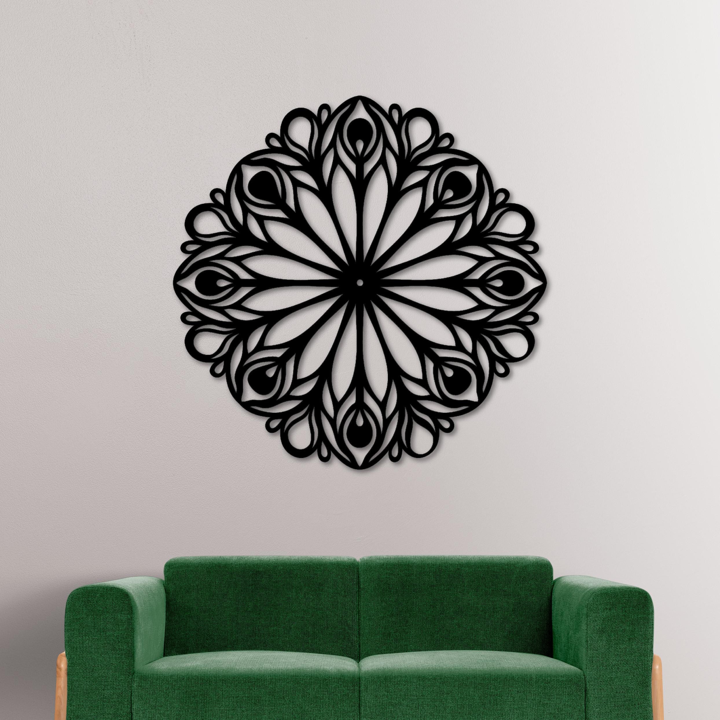 Intricate Mandala SVG File for Laser Cutting | Wall Art Decor | Glowforge and CNC