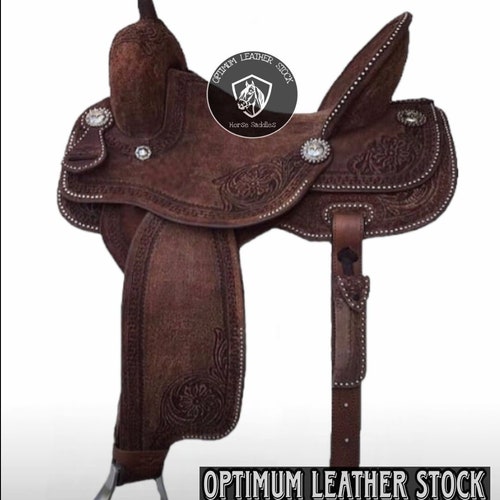 Ensemble D'attaches (10 à 18) Pour Selle De Barrel Racing