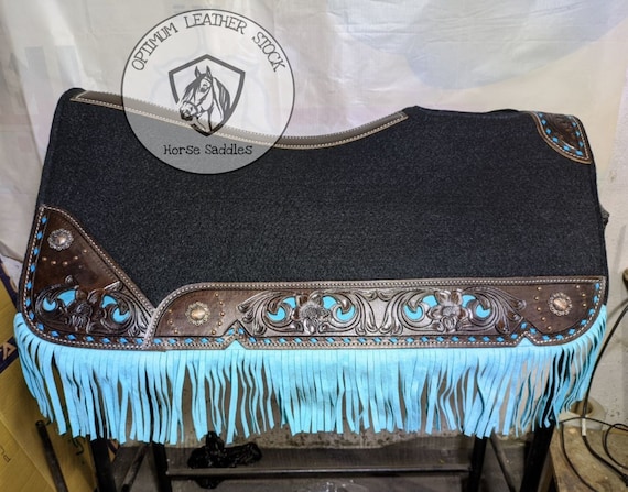 Handmade Western Wool Felt Ranch Pad, (Read Description for more info).