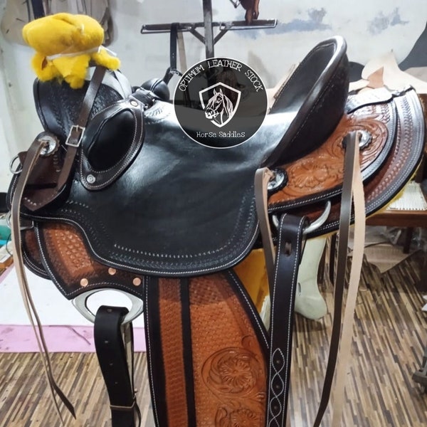 Wade Tree A Fork Work Western Horses Saddles Leather Trail Equestrian 12 18 Md30