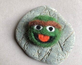 Character Wool Felt Brooch, Birthday Gift, Gift