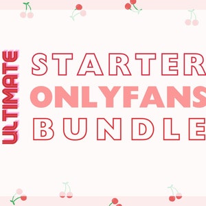 Onlyfans Starter Kit / Guía Camgirl, Menú de sugerencias (Descarga digital)