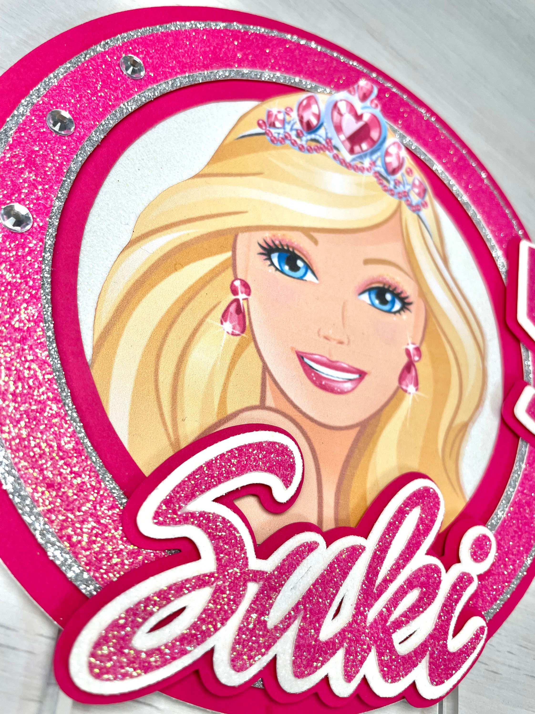 Barbie Cake Topper Etsy