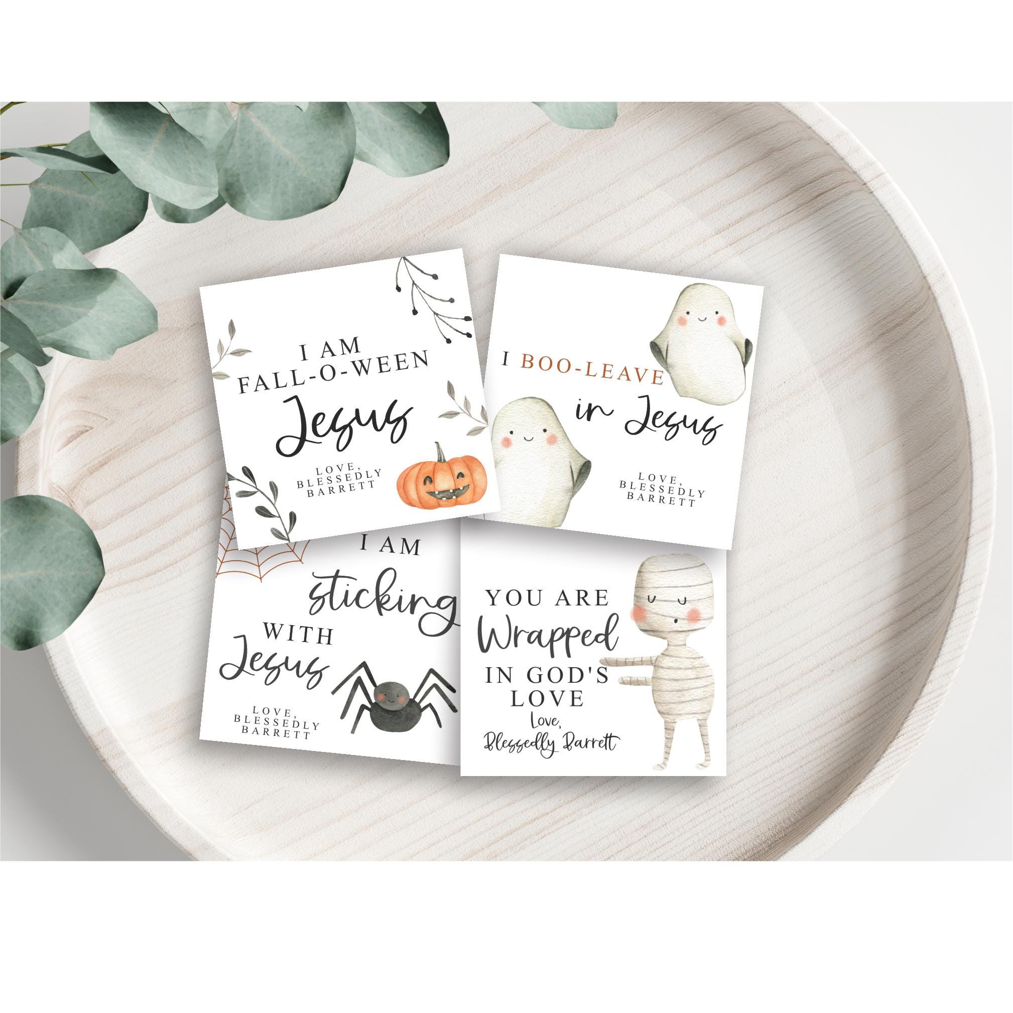 DIY Christian Halloween Tags | Class Halloween Candy | You've Been Boo ...