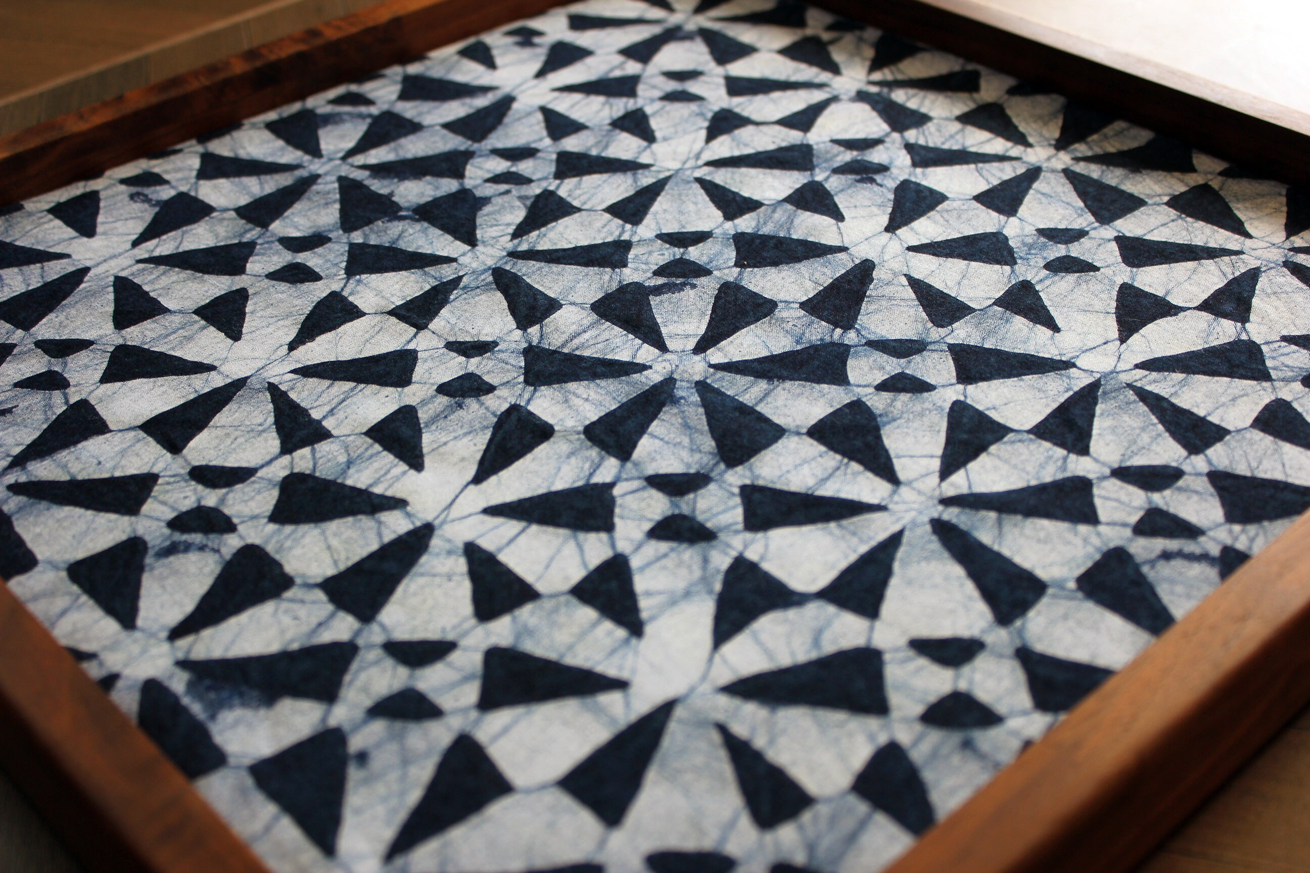 Intaglio Wooden Block Art