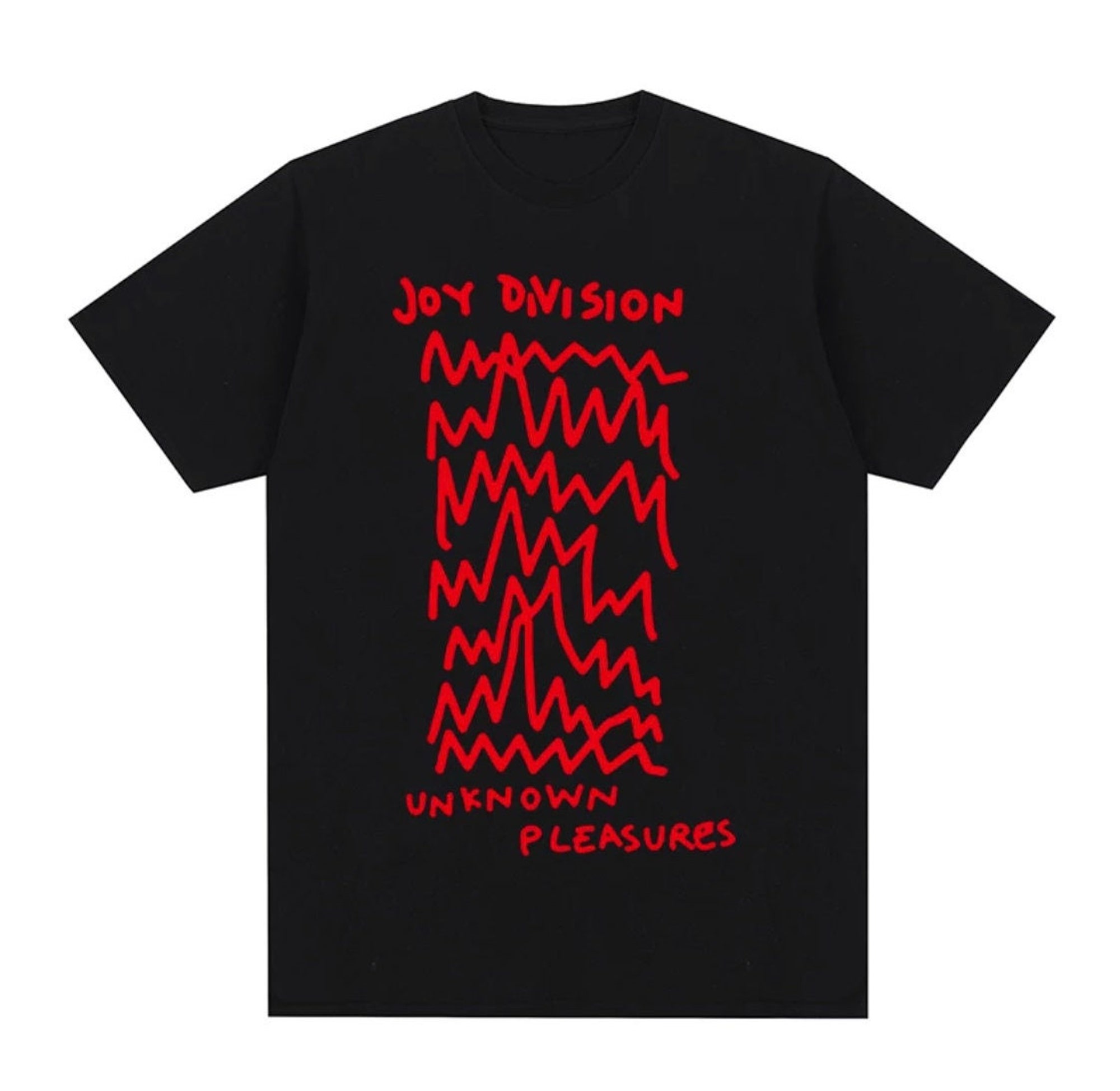 Discover Unknown Pleasures by Joy Division (1979) Band T-shirt Cotton Unisex