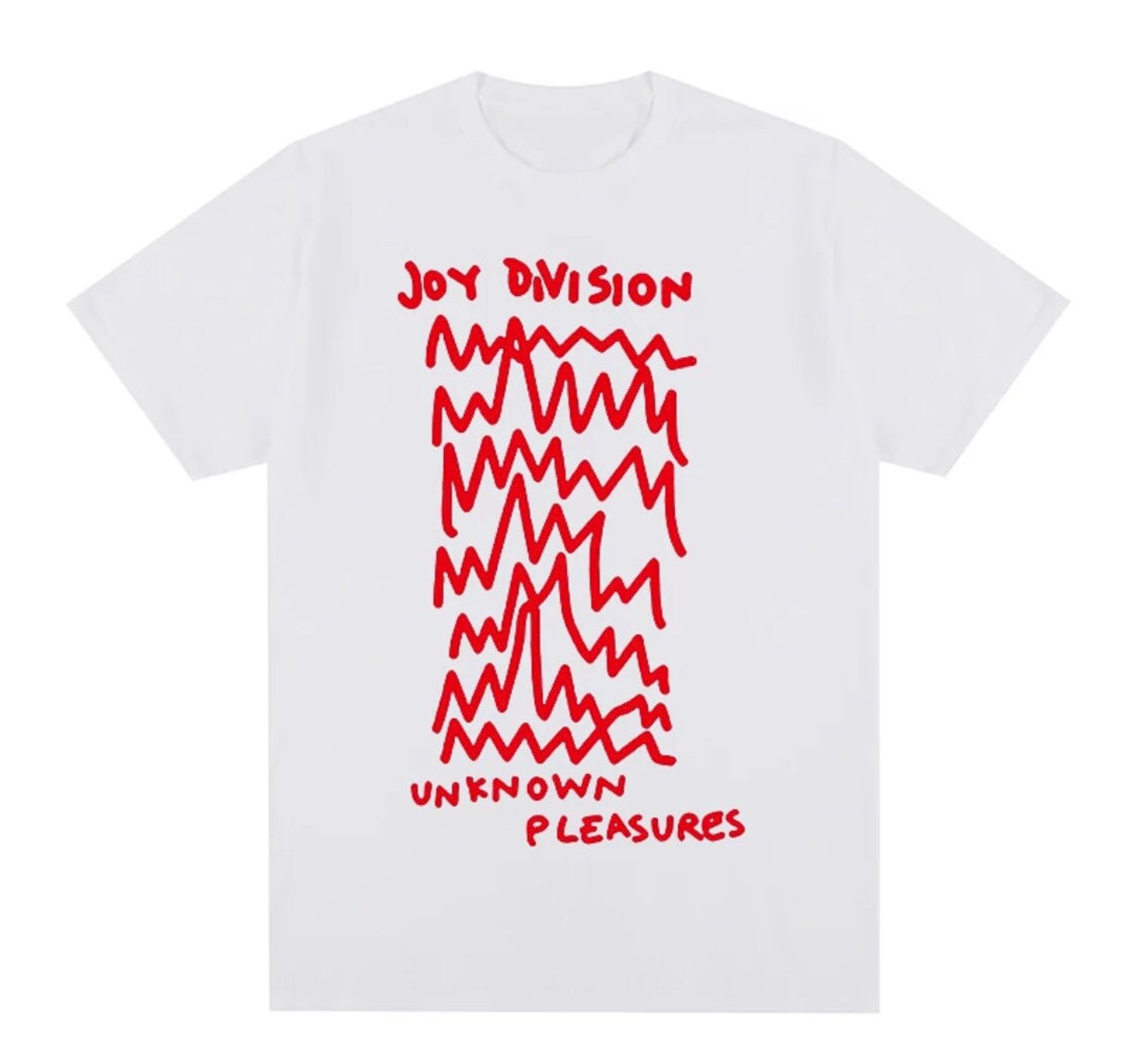 Discover Unknown Pleasures by Joy Division (1979) Band T-shirt Cotton Unisex