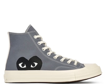 Comme des Garcons play x Converse high-top Trainers - Gris - Tallas 3 - 10.5 España