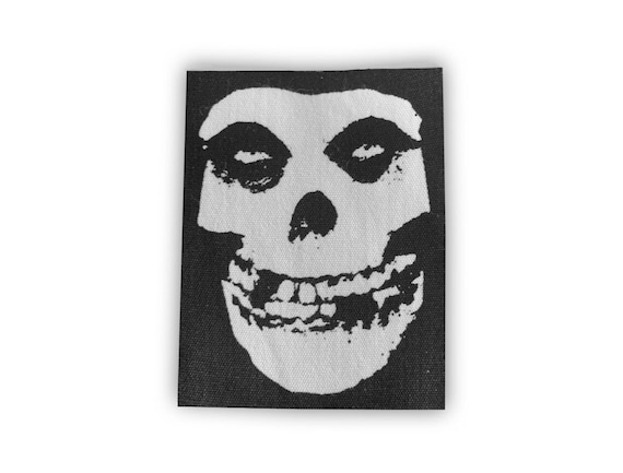 Misfits Screen Printed Cloth Sew-on Punk Patch