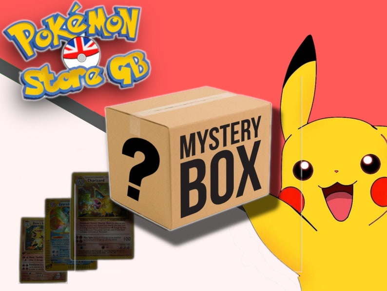 Pokemon Mystery Box Pokemon Surprise Box Pokemon Cards Box Pokémon