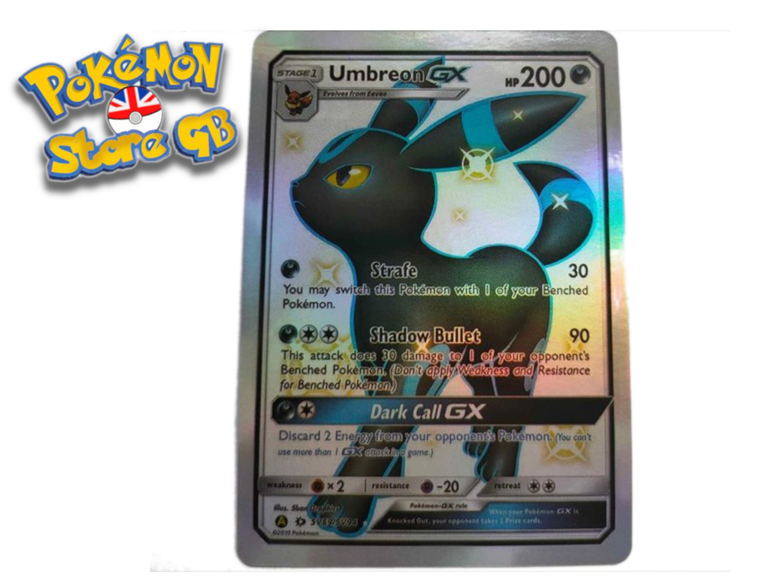 Umbreon Gx - Etsy