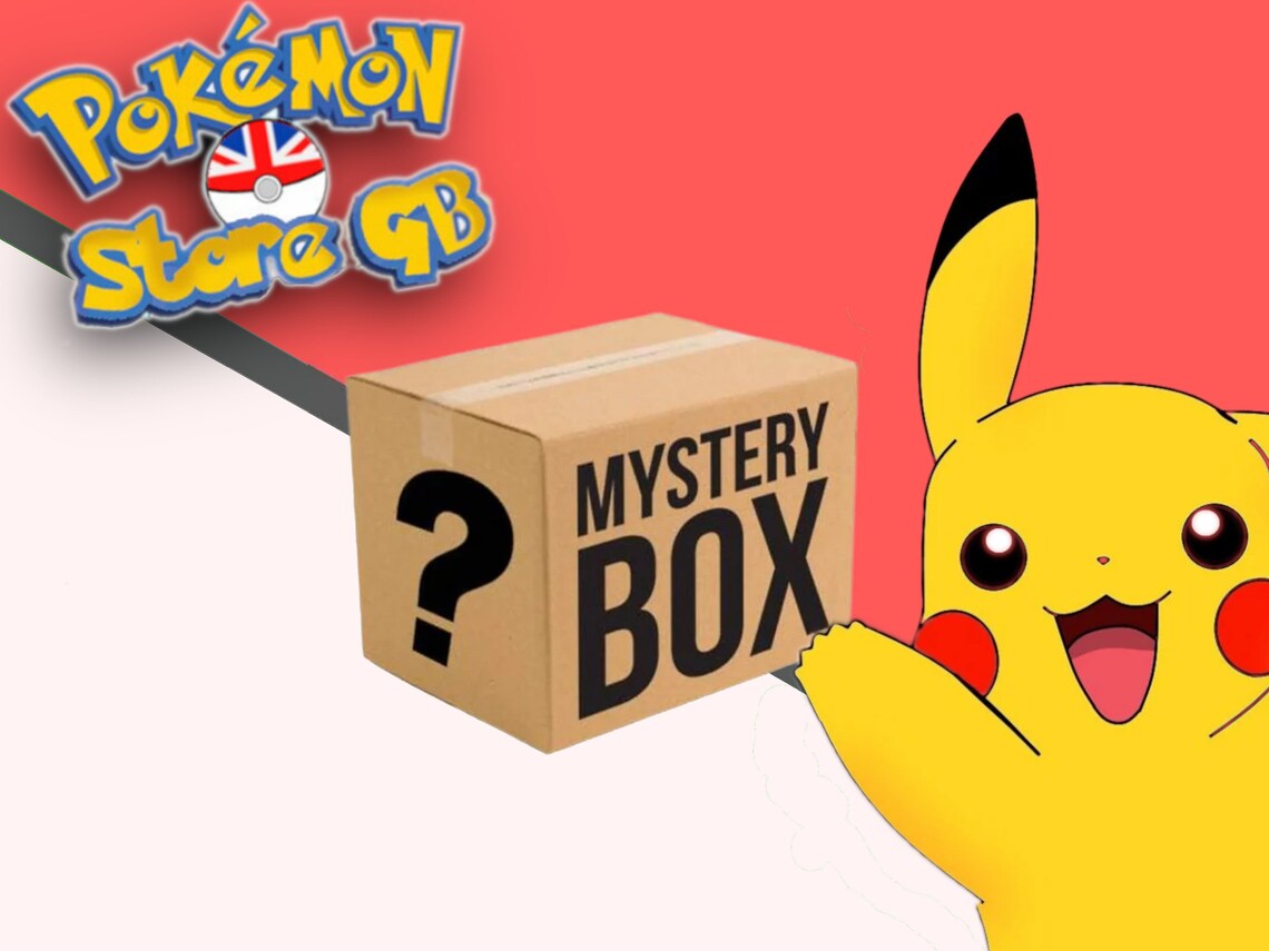 Pokemon Mystery Box Pokemon Surprise Box Pokemon Cards Box Pokémon Mystery Box Pokemon Party