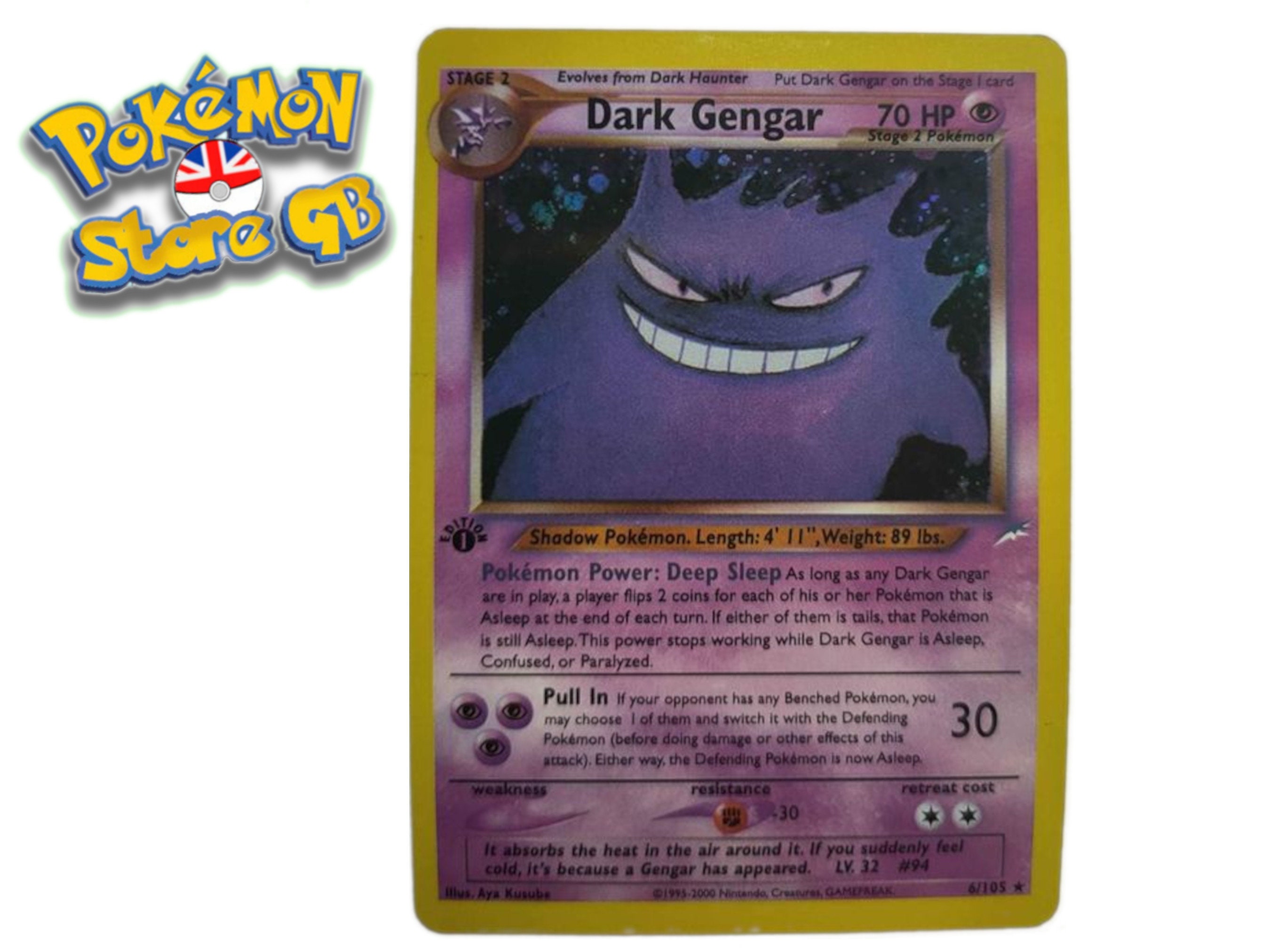 Holo Gengar - Etsy