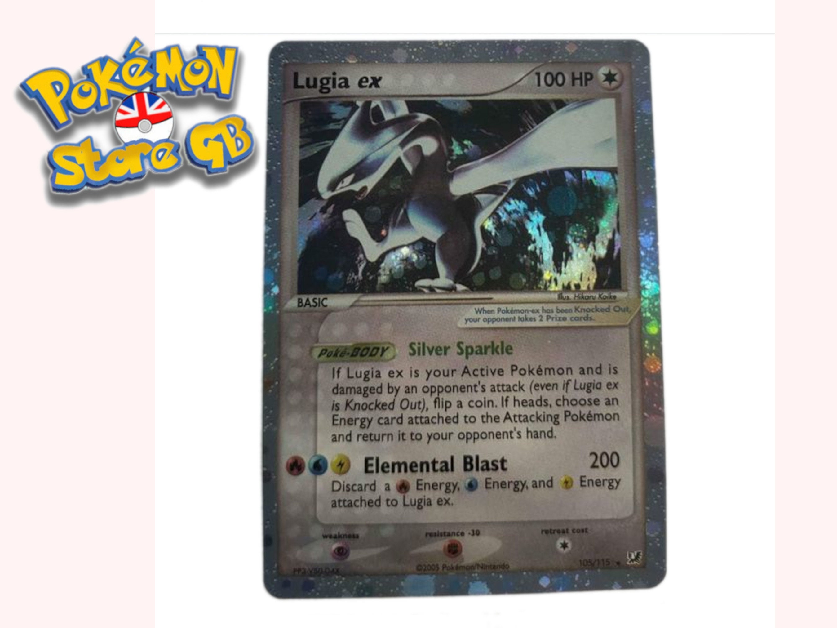 lugia pokemon card ex