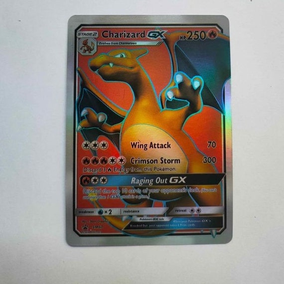 Carte Pokemon DRACAUFEU SM60 GX Full Art FA Soleil et Lune FR