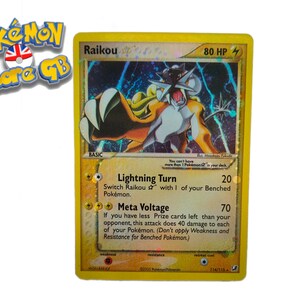 Vintage Pokemon Zukan Raikou figure -  Portugal