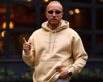 Sudadera con capucha unisex de edición limitada con estampado casual de polar, cordones y bolsillos tipo canguro.