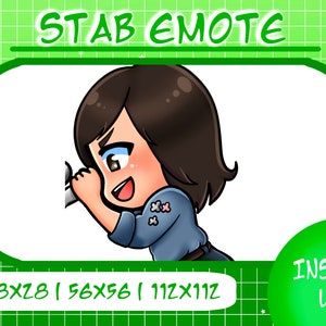 Leland Stabbing Emote, TCM Emote For Twitch and Kick