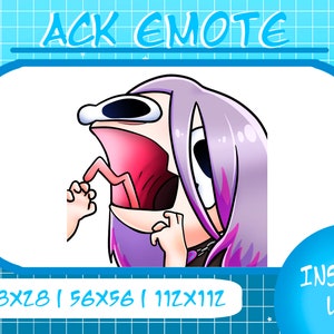 Sable Ward Ack Emote, DBD Emote, Twitch Emote, Kick Emote