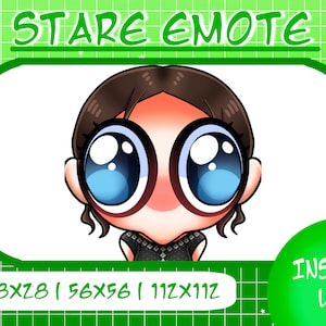Sissy Stare Emote, TCM Stare Emote, Twitch Emote, Texas Chainsaw Massacre