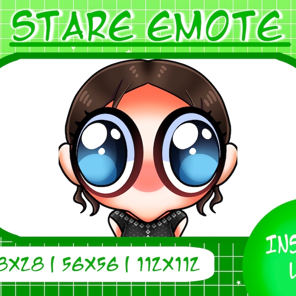 Sissy Stare Emote, TCM Stare Emote, Twitch Emote, Texas Chainsaw Massacre