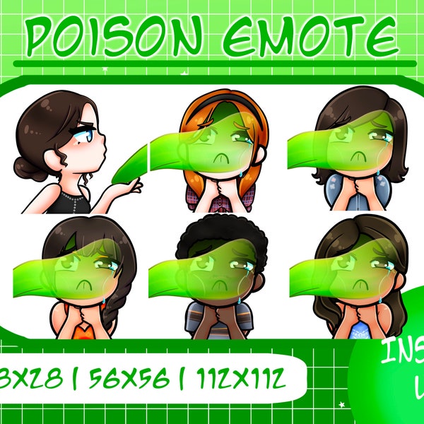 Sissy Poisoning Survivors Tcm Emotes, Twitch Emotes, Kick Emotes