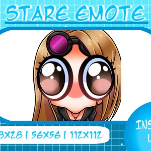 Yui Stare Emote, DBD Stare Emote, Twitch Emote