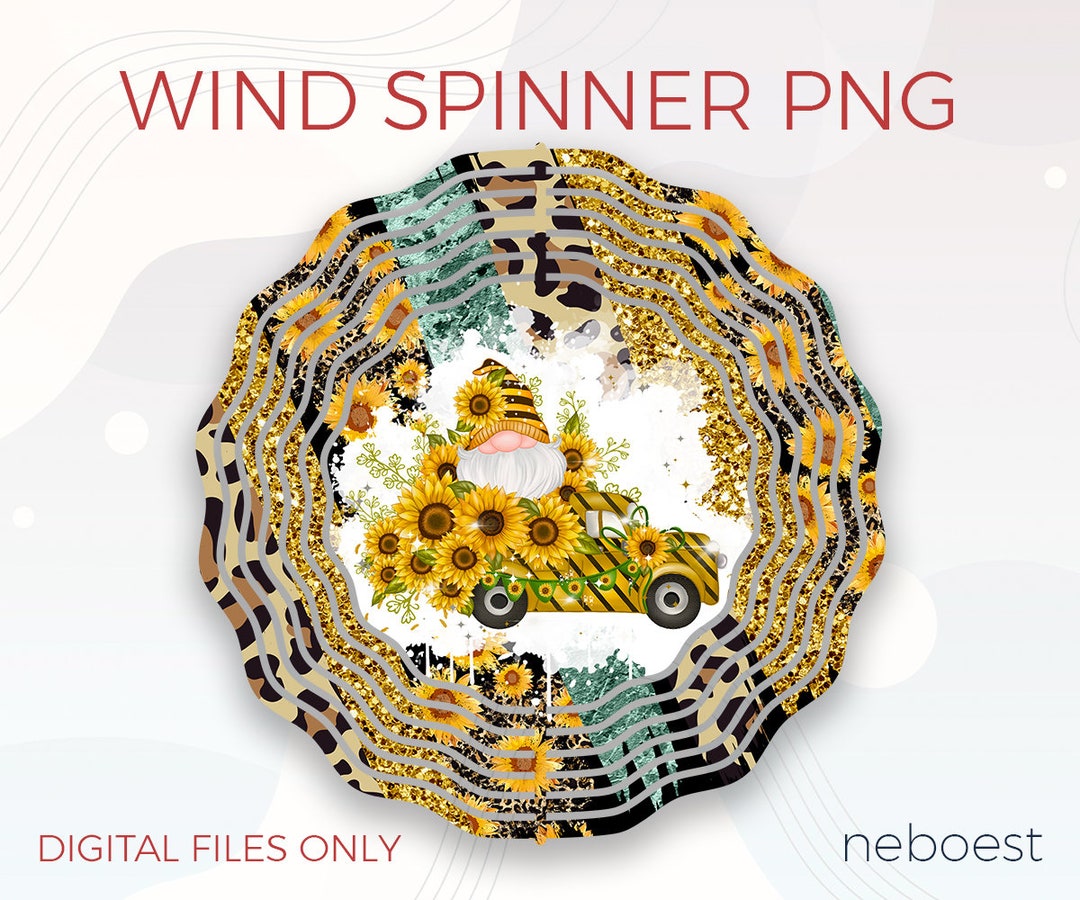 Wind Spinner Sublimation Designs, Fall Decor Designs Personalize It for