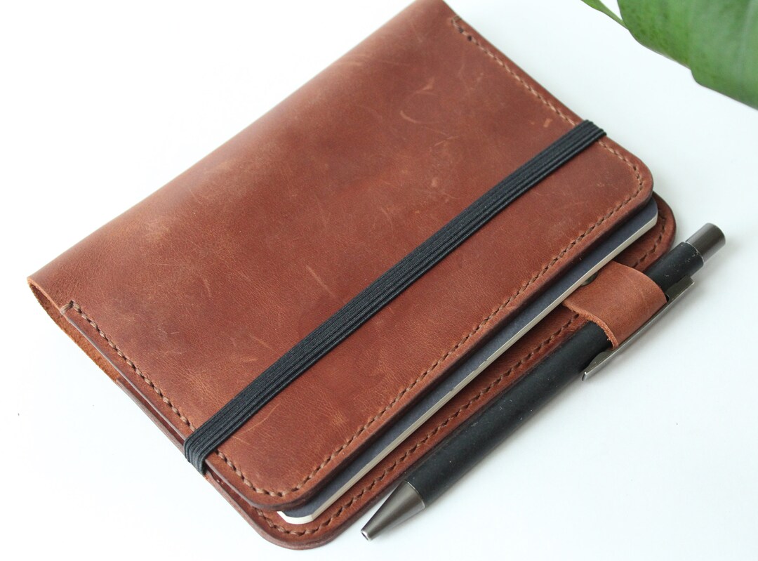 Drawing Sketchbook Leather Cover A6 Sketch Book Personalized Travel