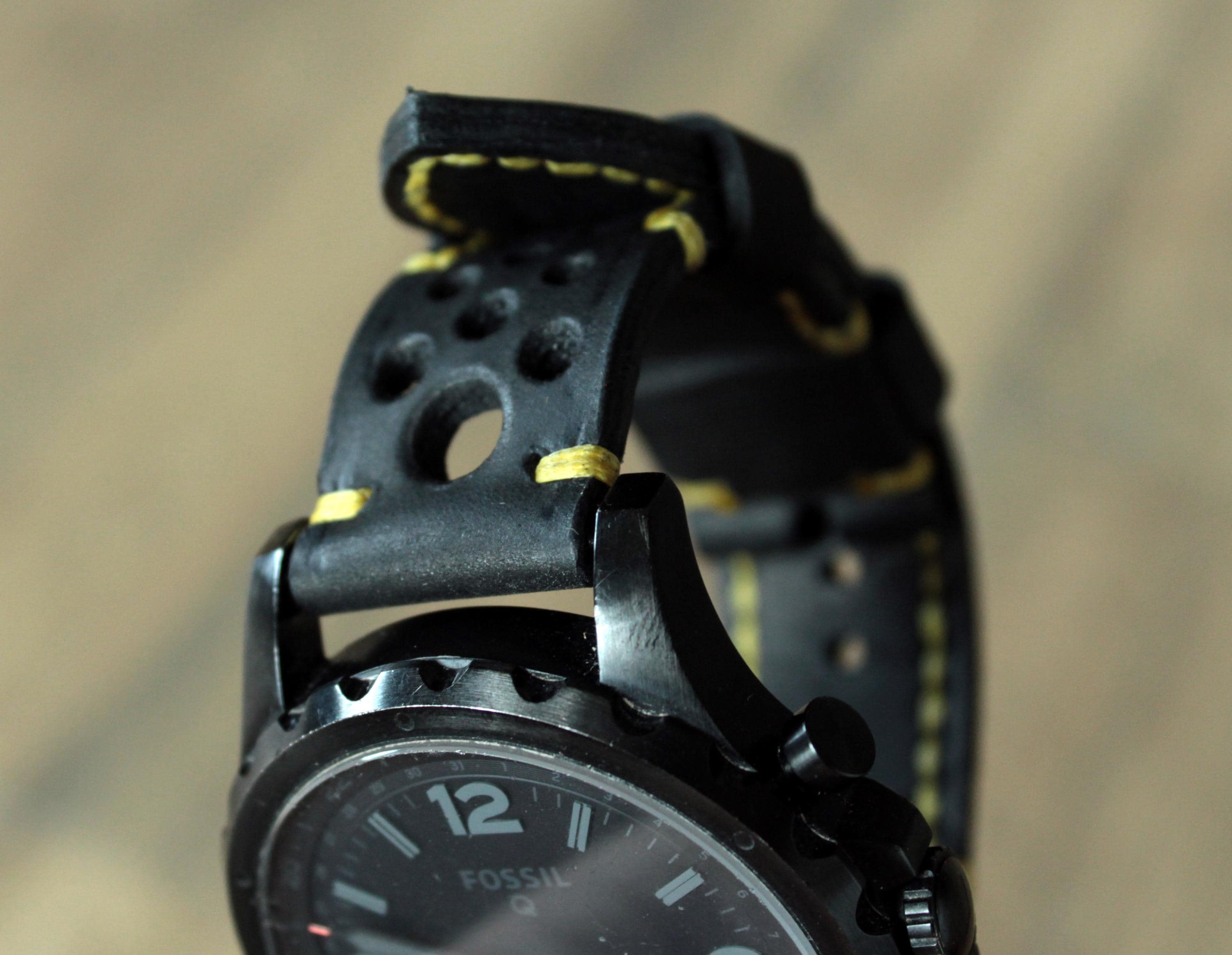 Panerai black rubber strap - Etsy 日本