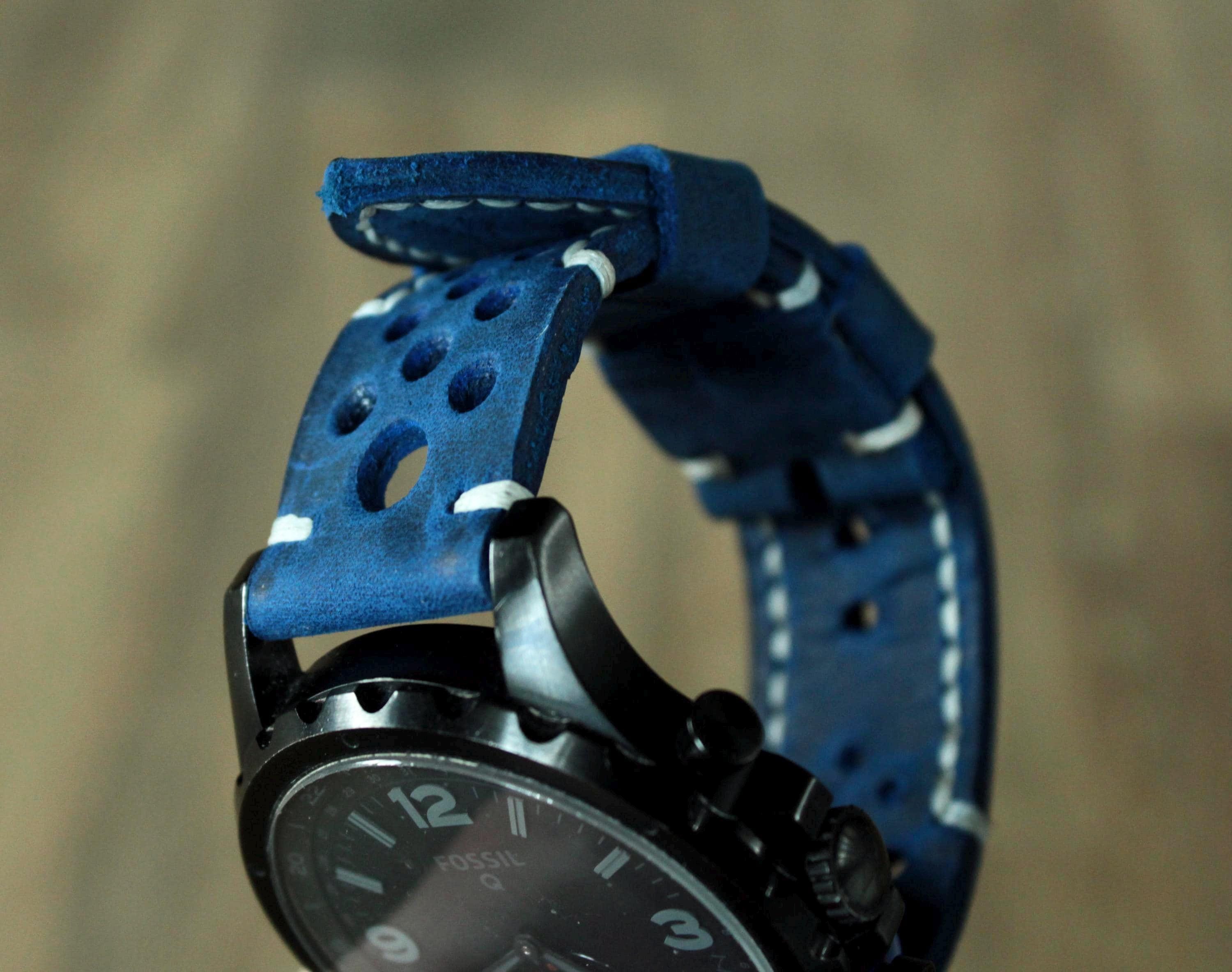 Fossil blue vintage watch - Etsy 日本