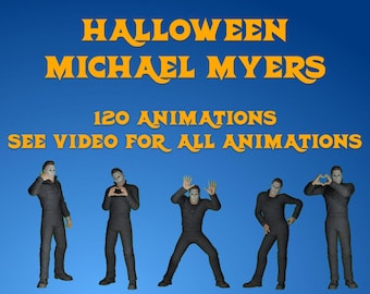 Michael Myers 120 Animation Package