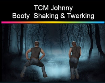 T C M Johnny Shaking Booty & Twerking (GIF)