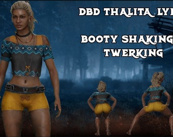 D B D Thalita Lyra Shaking Booty & Twerking (GIF)