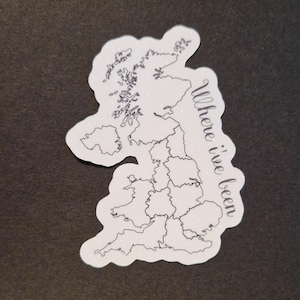 Vinylsticker Where I've Been, VK-editie