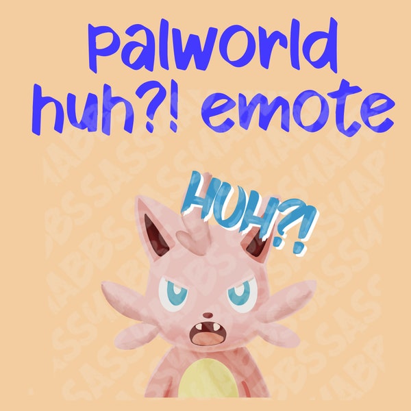 Palworld huh Emote