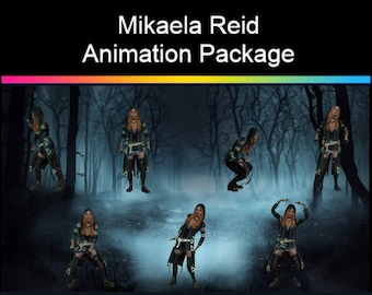 D B D Mikaela Reid Animation Paket (Version 1)