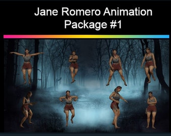 D B D Jane Romero Animation Package (Version 1)