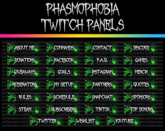 Phasmophobia DOTS Twitch / Kick Panels