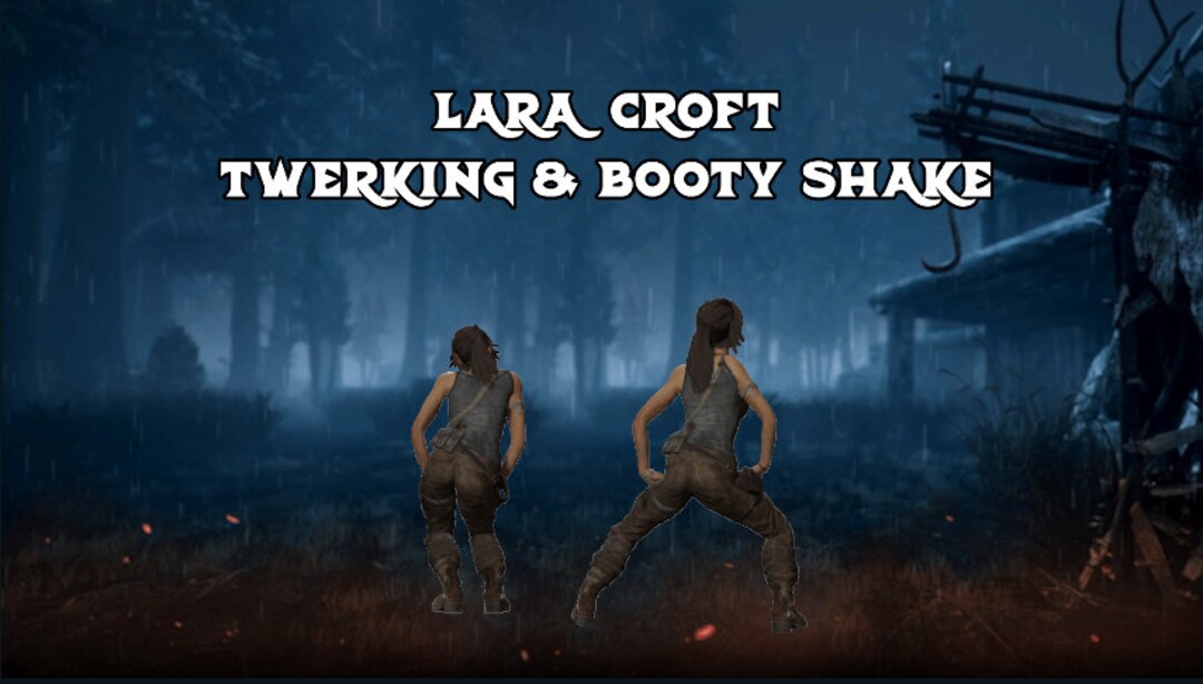 D B D Lara Croft Booty & Twerking (GIF) - Etsy