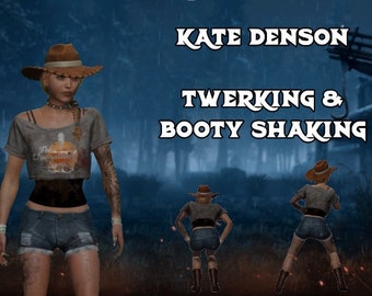 D B D Kate Denson Shaking Booty & Twerking (GIF)