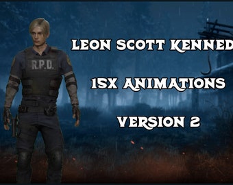 D B D Leon Scott Kennedy Animation Paket (Version 2)