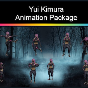 D B D Yui Kimura Animation Package (Version 1)