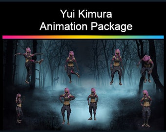 D B D Yui Kimura Animation Package (Version 1)