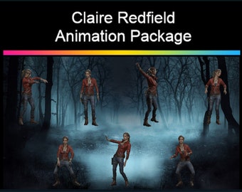 D B D Claire Redfield Animation Package (Version 1)